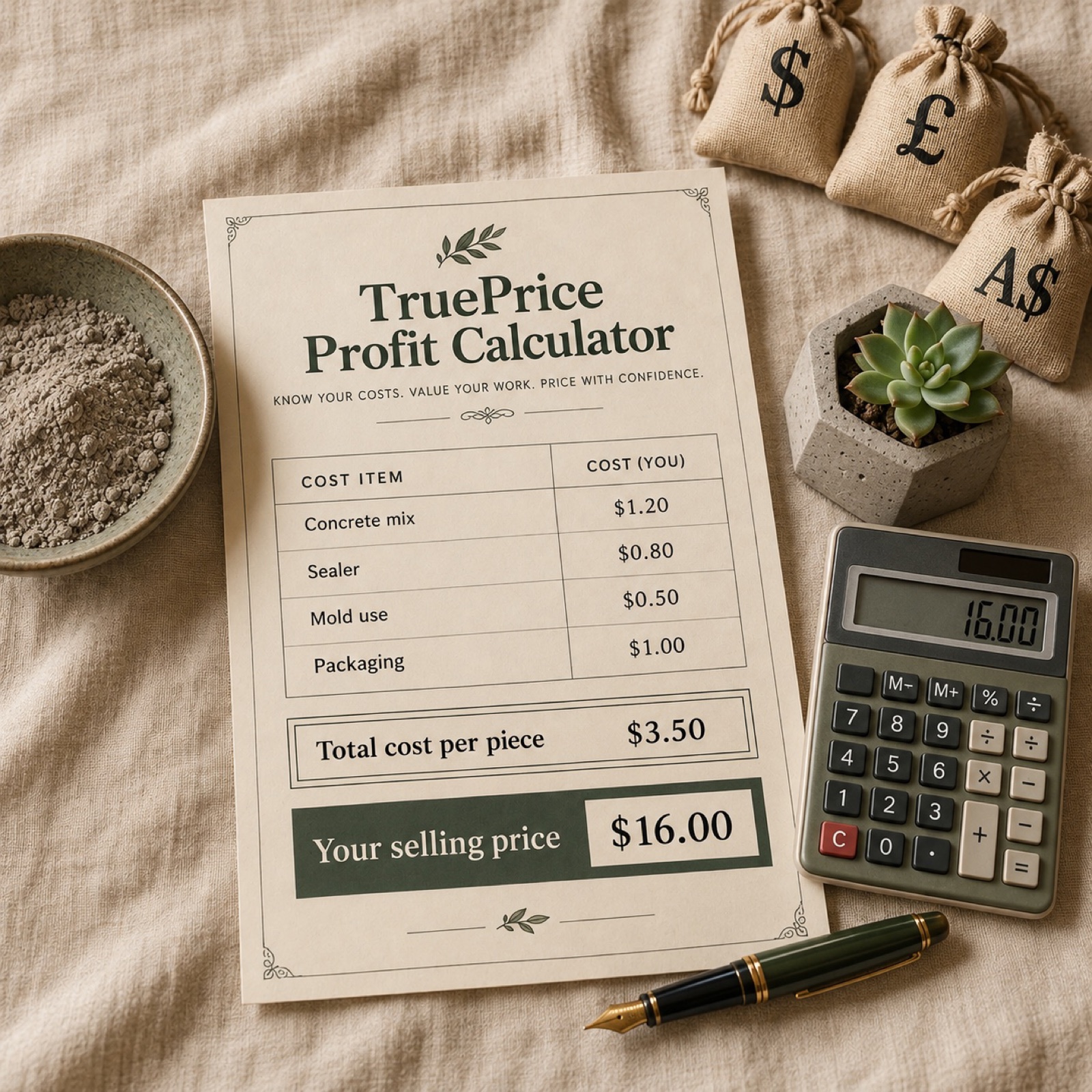 TruePrice™ Profit Calculator